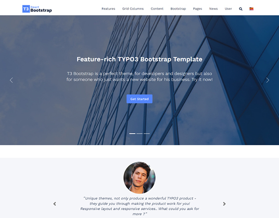 T3 ReactBootstrap