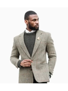 Lether Gray Tuxedo